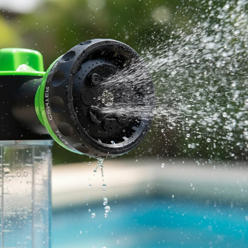 Pressure Hose Nozzle Foam Gun 8 In 1 Jet Spray Gun Soap Dispenser Garden Watering Horse Dog Animal Car Washing Tool Dropshipping